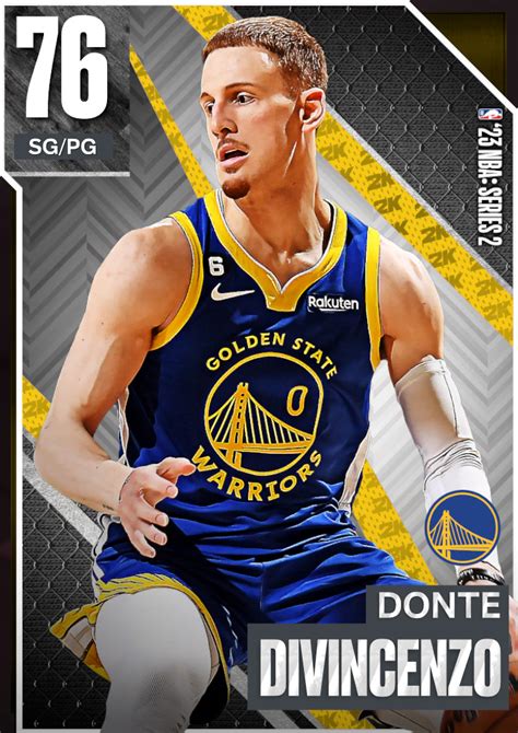 donte divincenzo stats